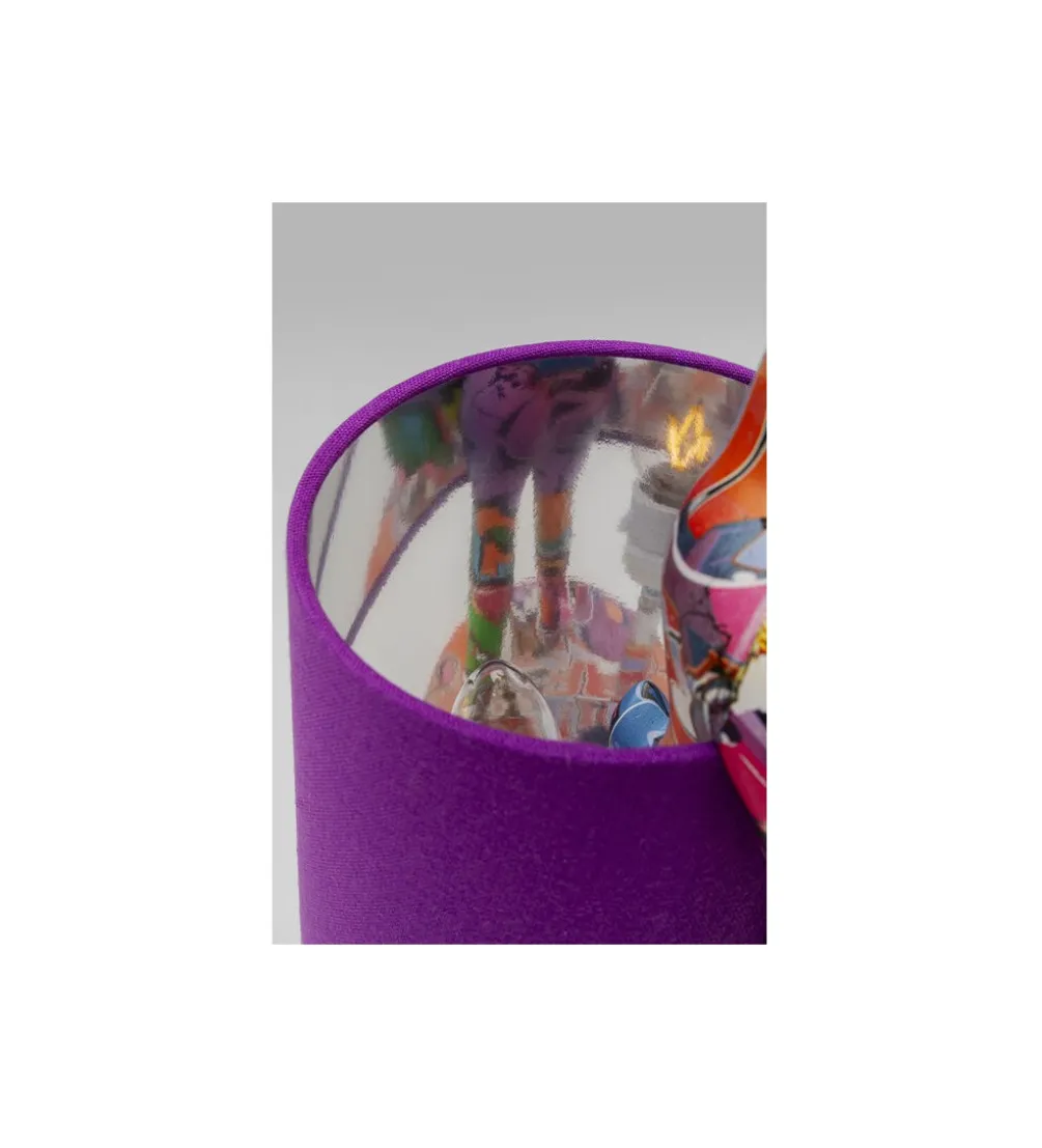 Lampa stołowa ANIMAL RABBIT 50 cm fioletowa