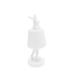 Lampa stołowa ANIMAL RABBIT 29 cm biała