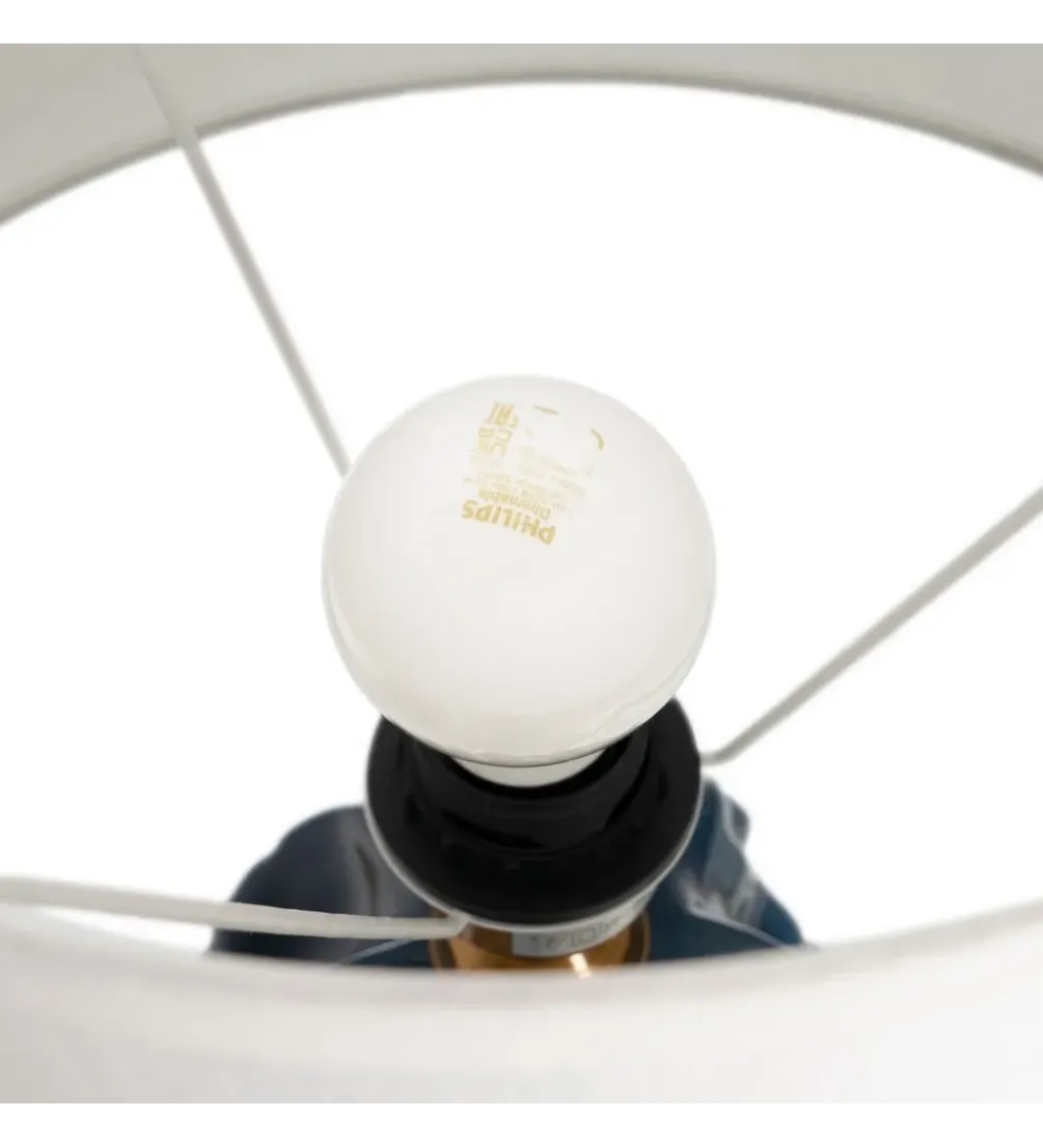 Lampa stołowa AZULA 62 cm ceramika