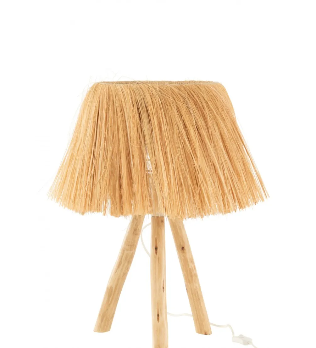 Lampa stołowa BAHAMAS 51 cm naturalna