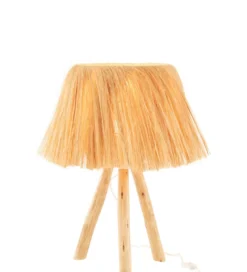 Lampa stołowa BAHAMAS 51 cm naturalna