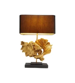 Lampa stołowa BETTA FISH 53 cm złota