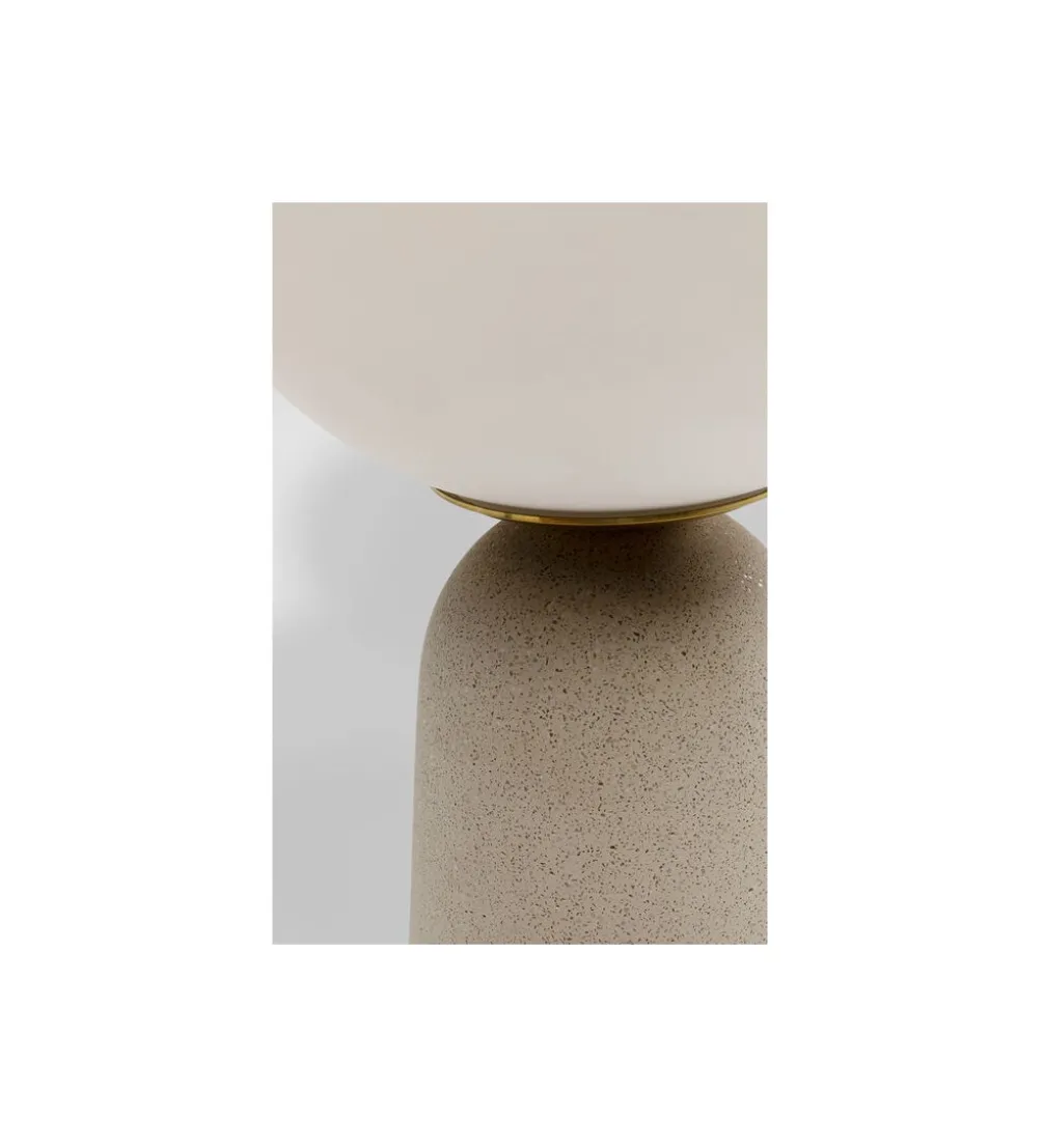 Lampa stołowa BOLLIE 33 cm beżowa
