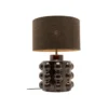 Lampa stołowa CALAMARO 58 cm klosz bouclé