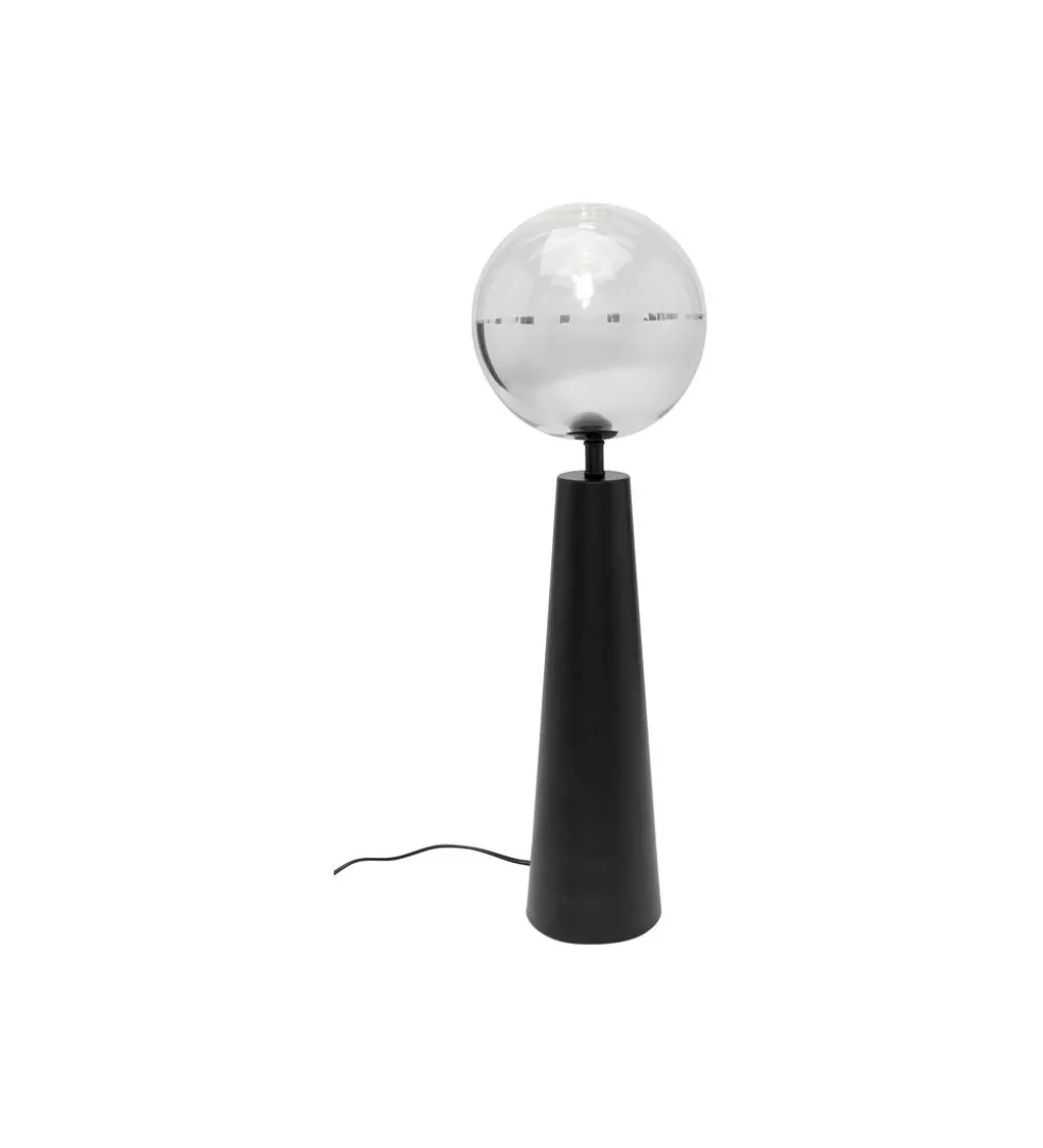 Lampa stołowa DISCO BALL 64 cm czarna