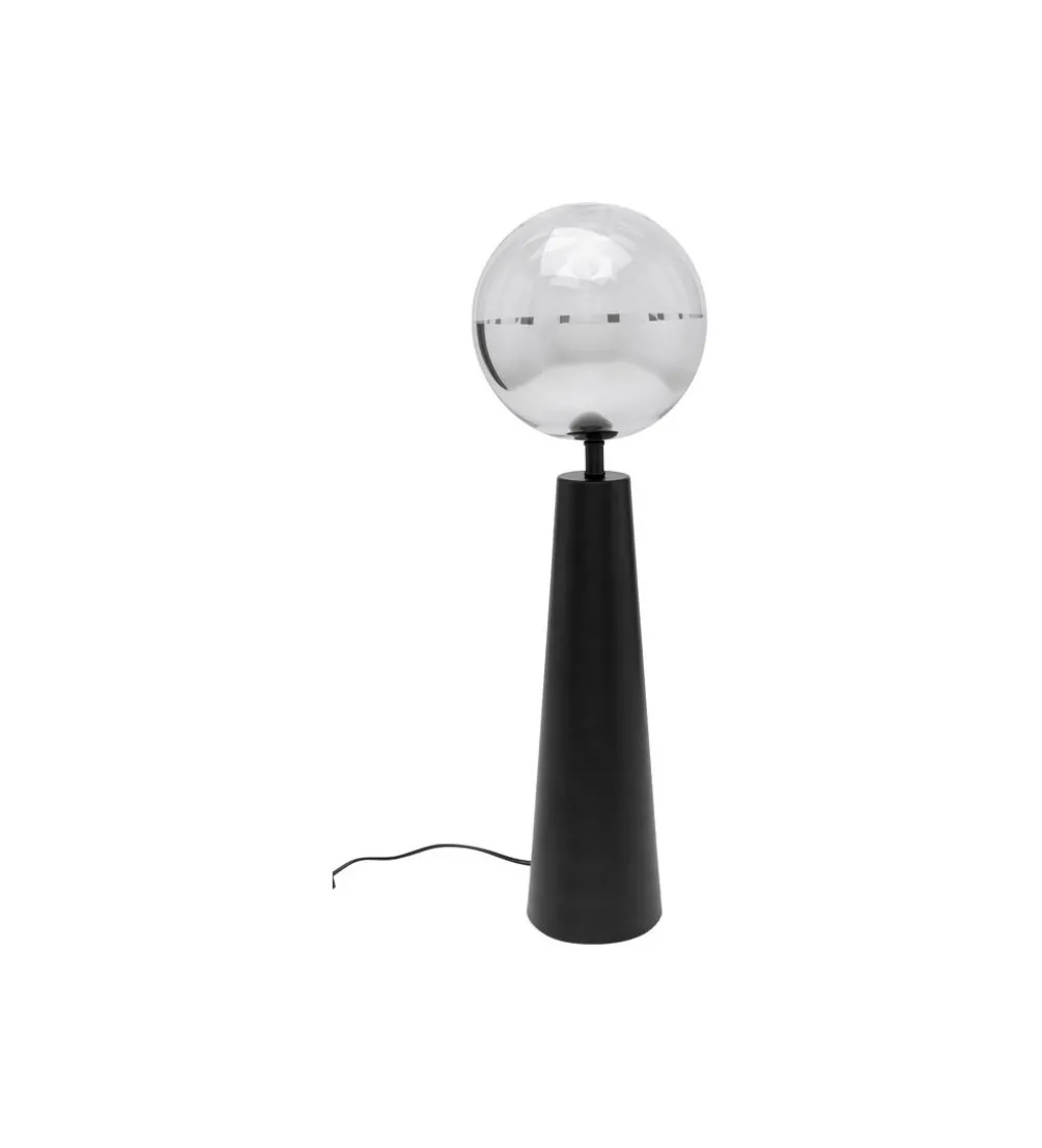 Lampa stołowa DISCO BALL 64 cm czarna