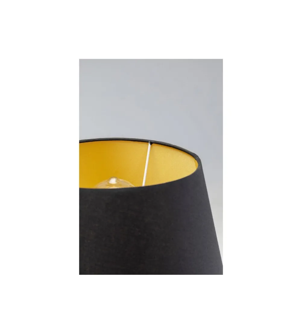 Lampa stołowa DONNA 48 cm czarna