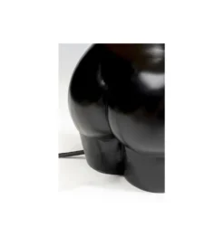 Lampa stołowa DONNA 48 cm czarna