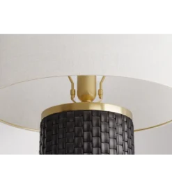 Lampa stołowa ELEGANCIA 70 cm ceramika