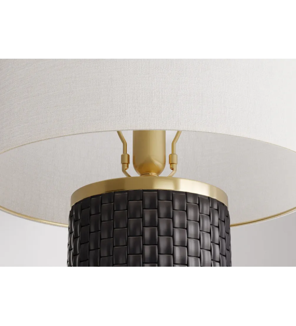 Lampa stołowa ELEGANCIA 70 cm ceramika