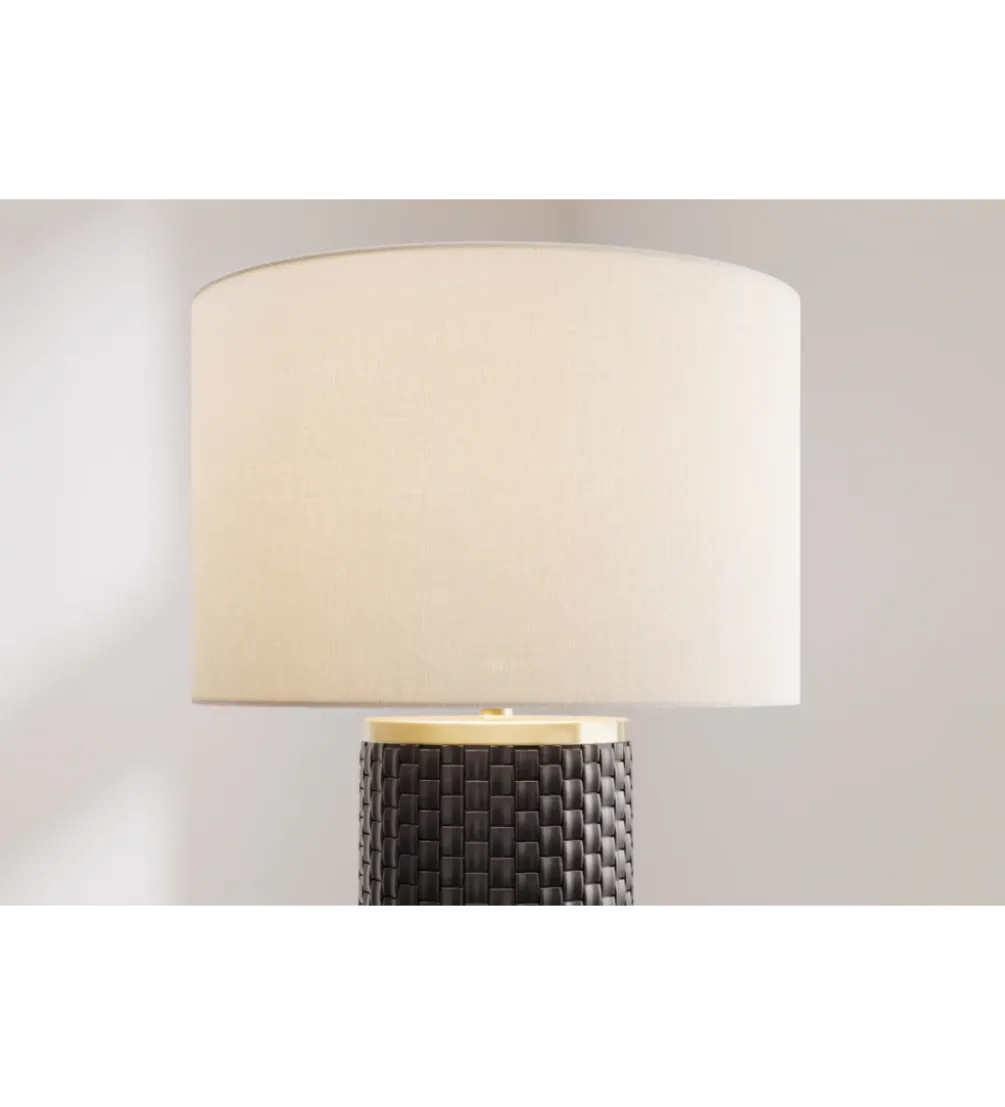 Lampa stołowa ELEGANCIA 70 cm ceramika