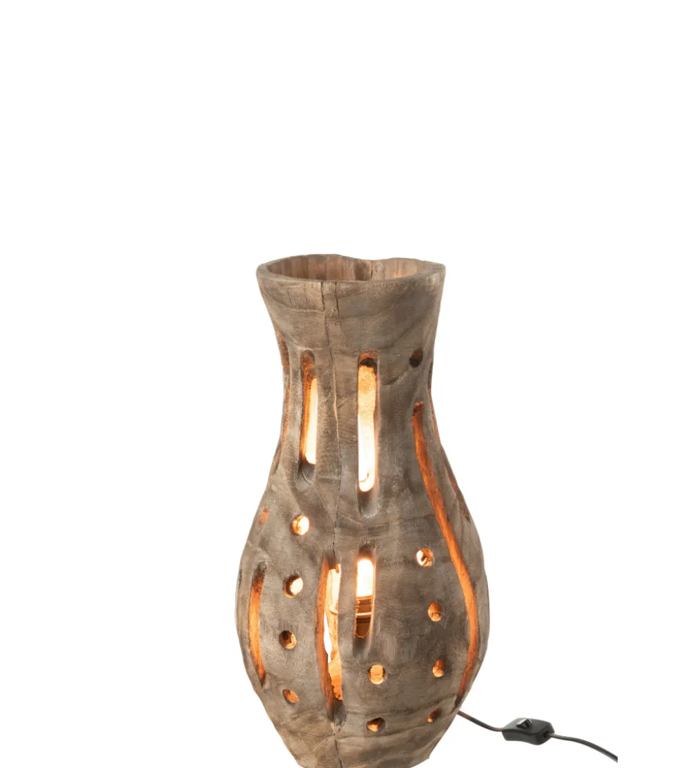 Lampa stołowa ELISABETH 48 cm naturalna
