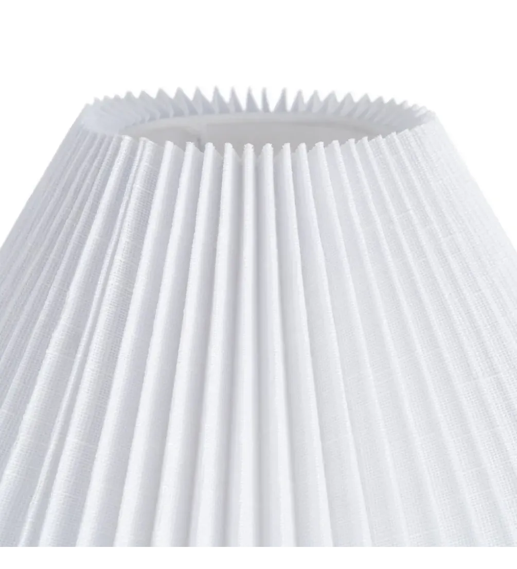 Lampa stołowa ETARAL 50 cm biało złota