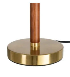 Lampa stołowa ETARAL 50 cm biało złota