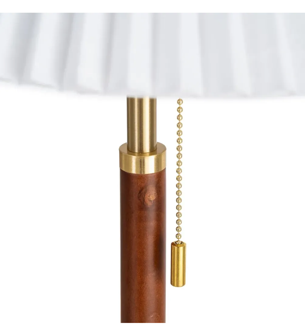 Lampa stołowa ETARAL 50 cm biało złota