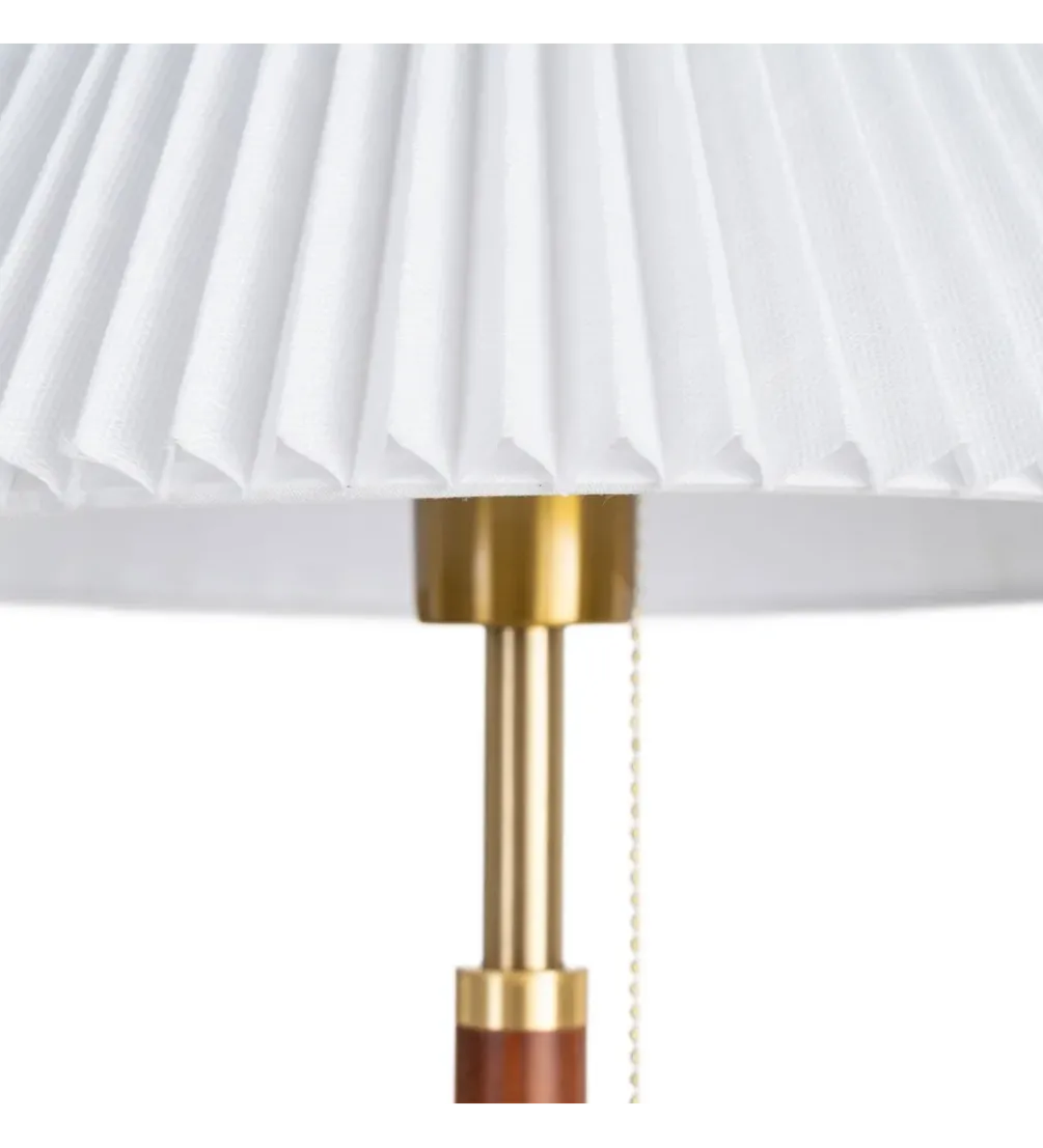 Lampa stołowa ETARAL 50 cm biało złota