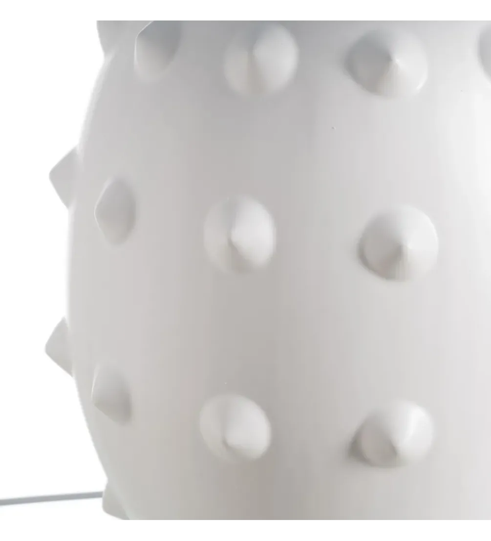 Lampa stołowa FEKY 73 cm czarno biała