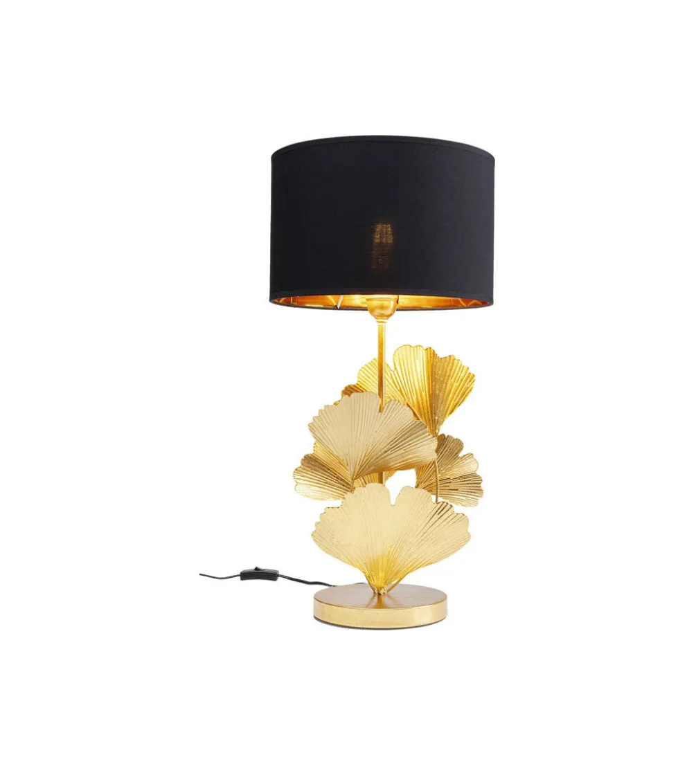 Lampa stołowa FLORES 62 cm złota