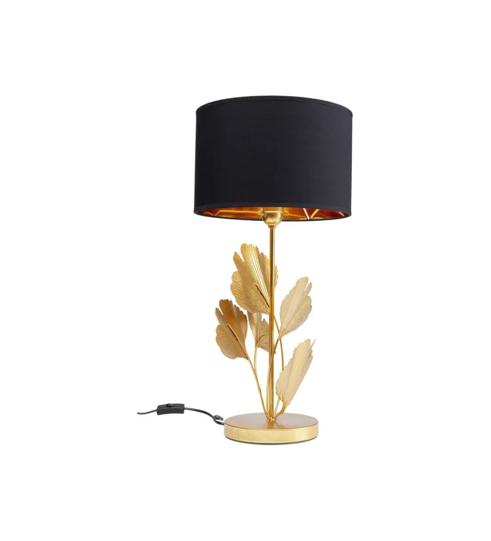 Lampa stołowa FLORES 62 cm złota