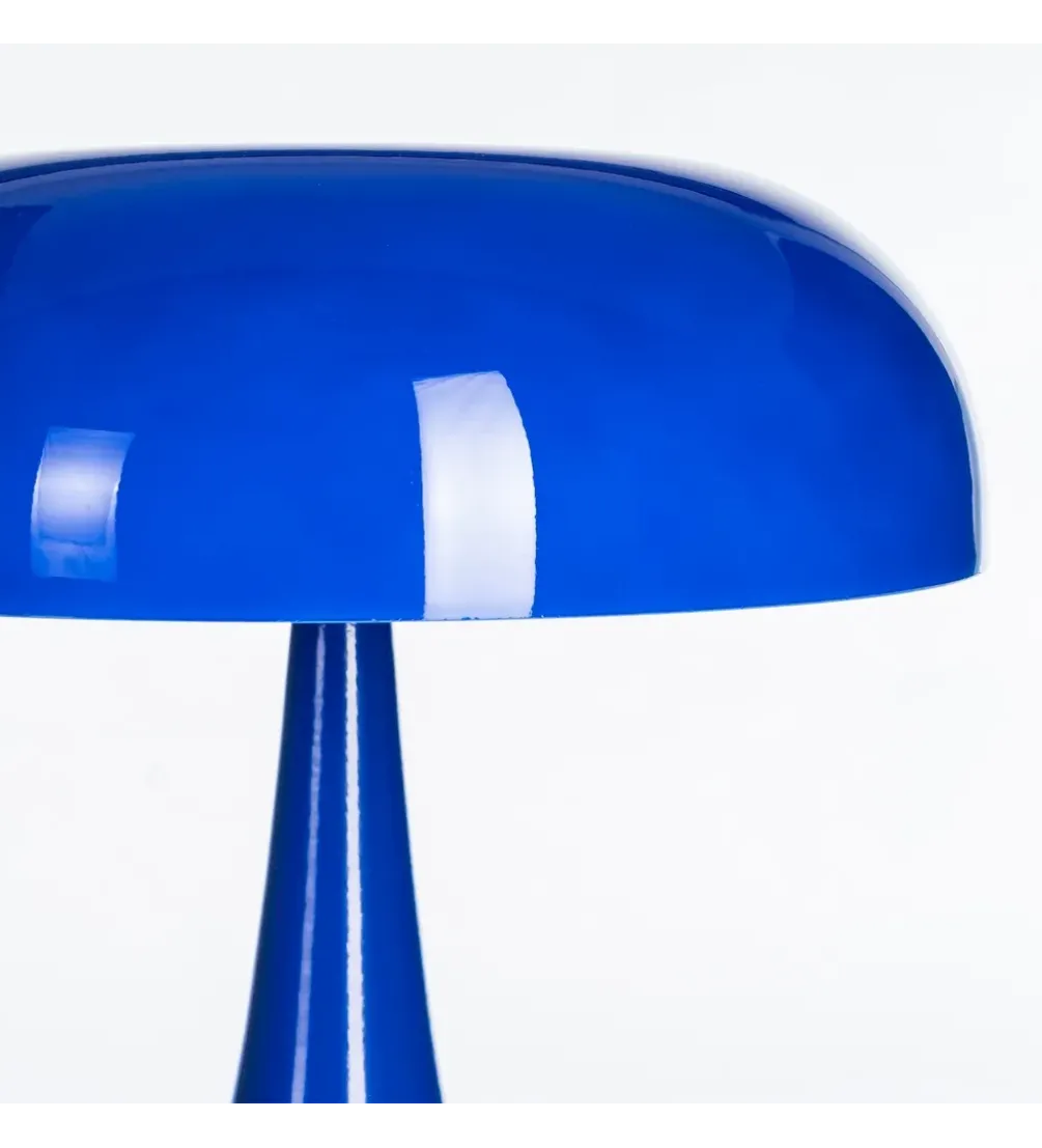 Lampa stołowa GARNEMA 25 cm niebieska