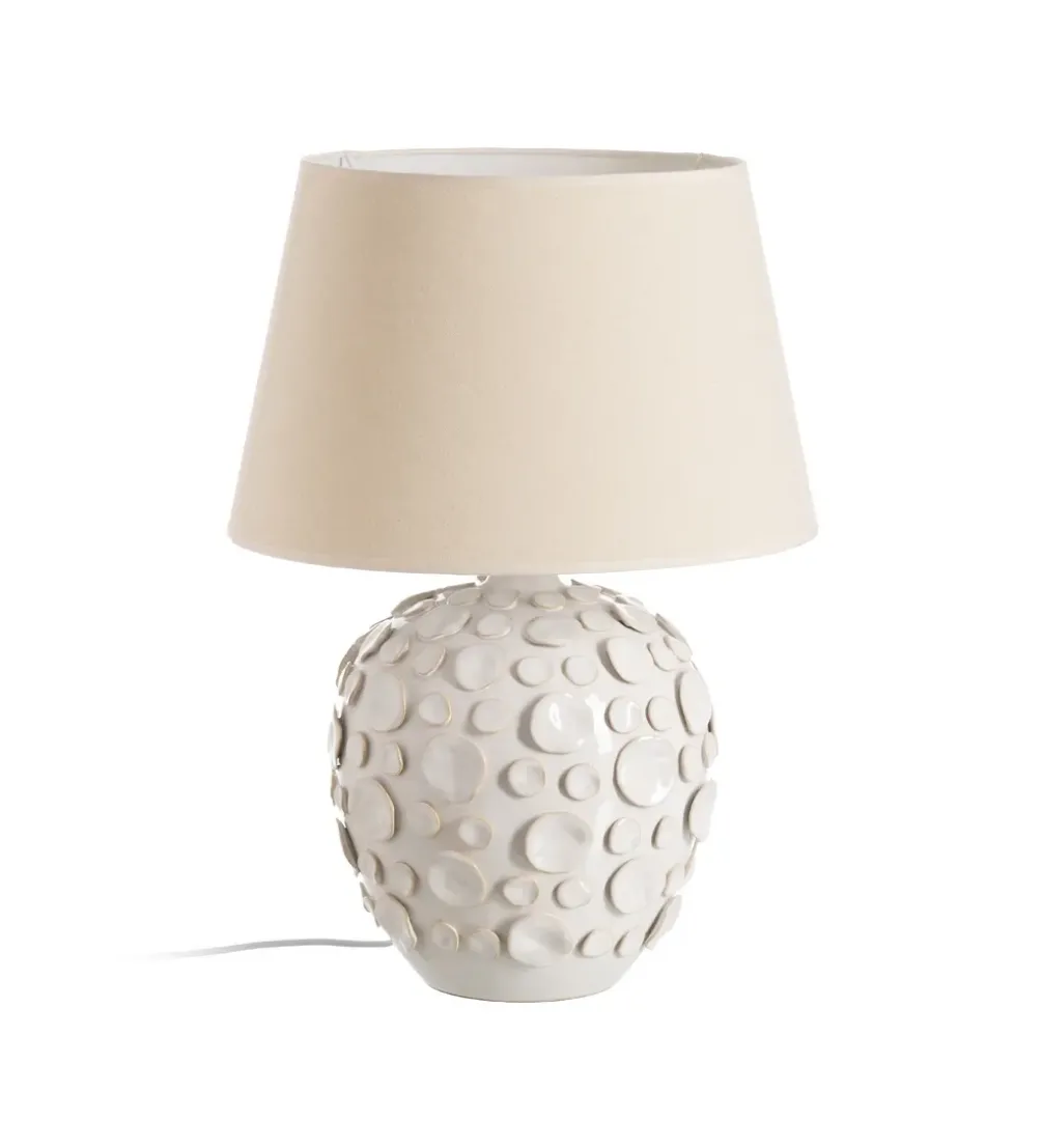Lampa stołowa GETAR 58 cm ceramika