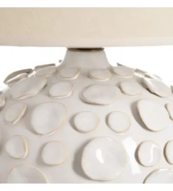 Lampa stołowa GETAR 58 cm ceramika