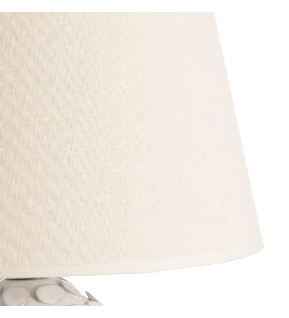 Lampa stołowa GETAR 58 cm ceramika