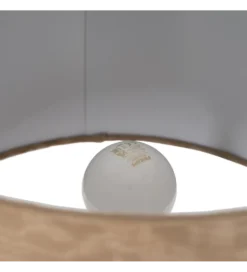 Lampa stołowa GETMARY 68 cm złoto beżowa