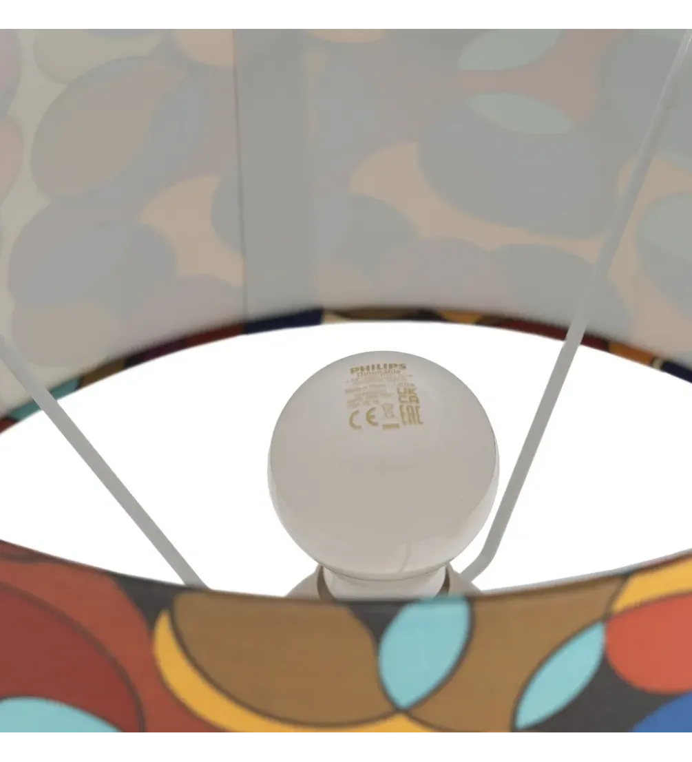 Lampa stołowa HETARY 60 cm ceramika