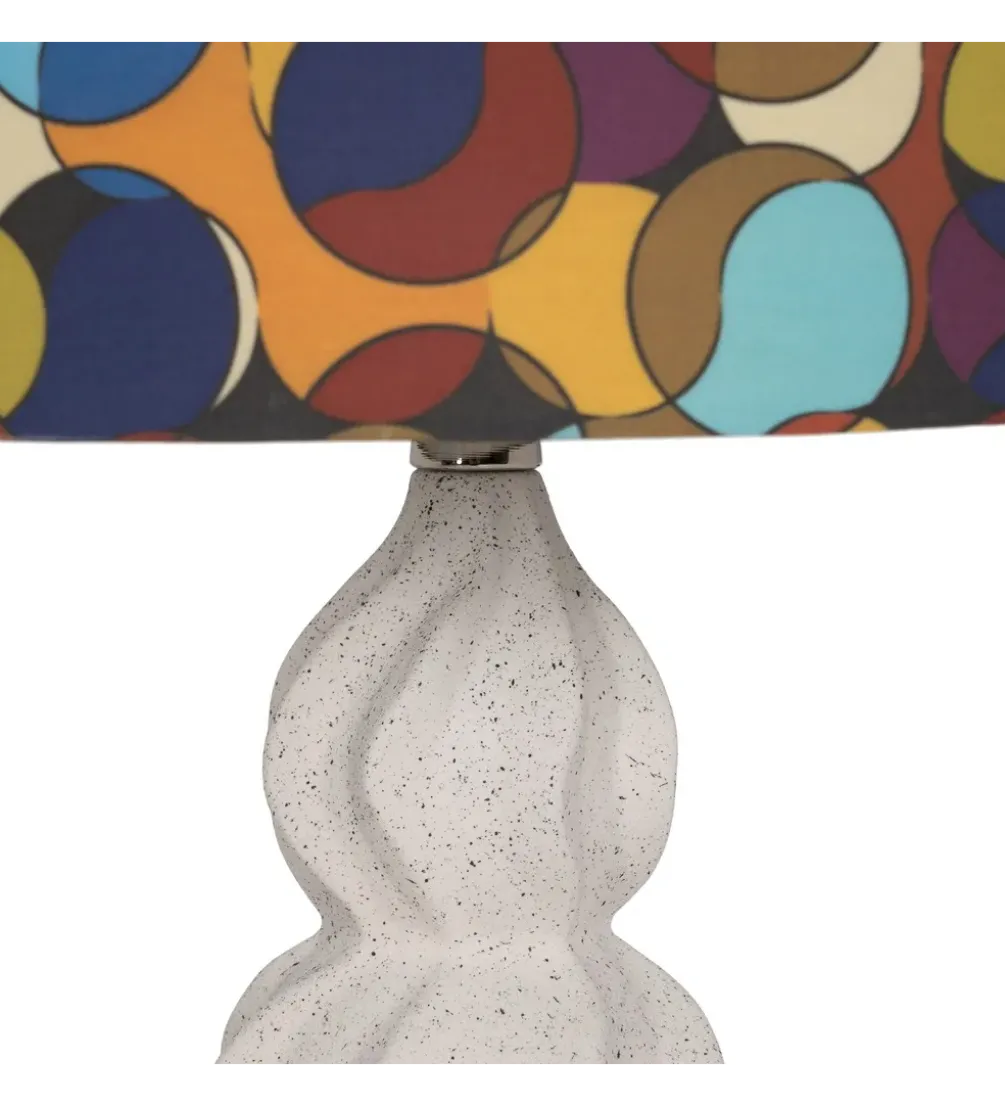Lampa stołowa HETARY 60 cm ceramika
