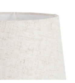 Lampa stołowa ILUMINA 41 cm ceramika biała