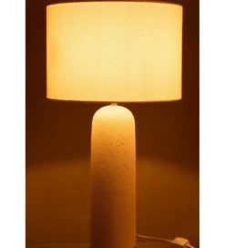 Lampa stołowa ISLA 68 cm biała