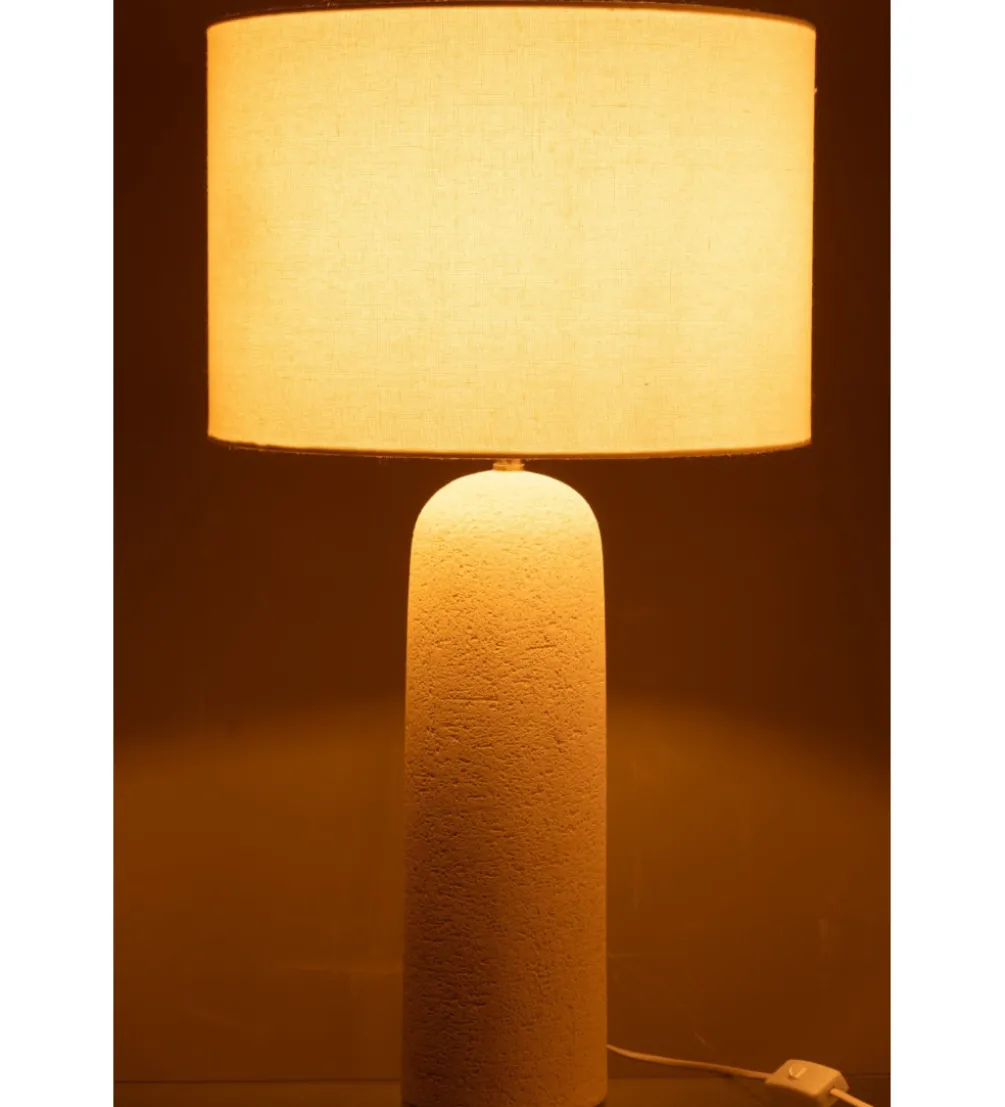 Lampa stołowa ISLA 68 cm biała
