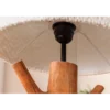 Lampa stołowa JEWELRY 60 cm drewno mangostan boucle