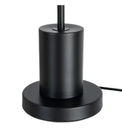 Lampa stołowa KESAMON 65 cm czarnobiała