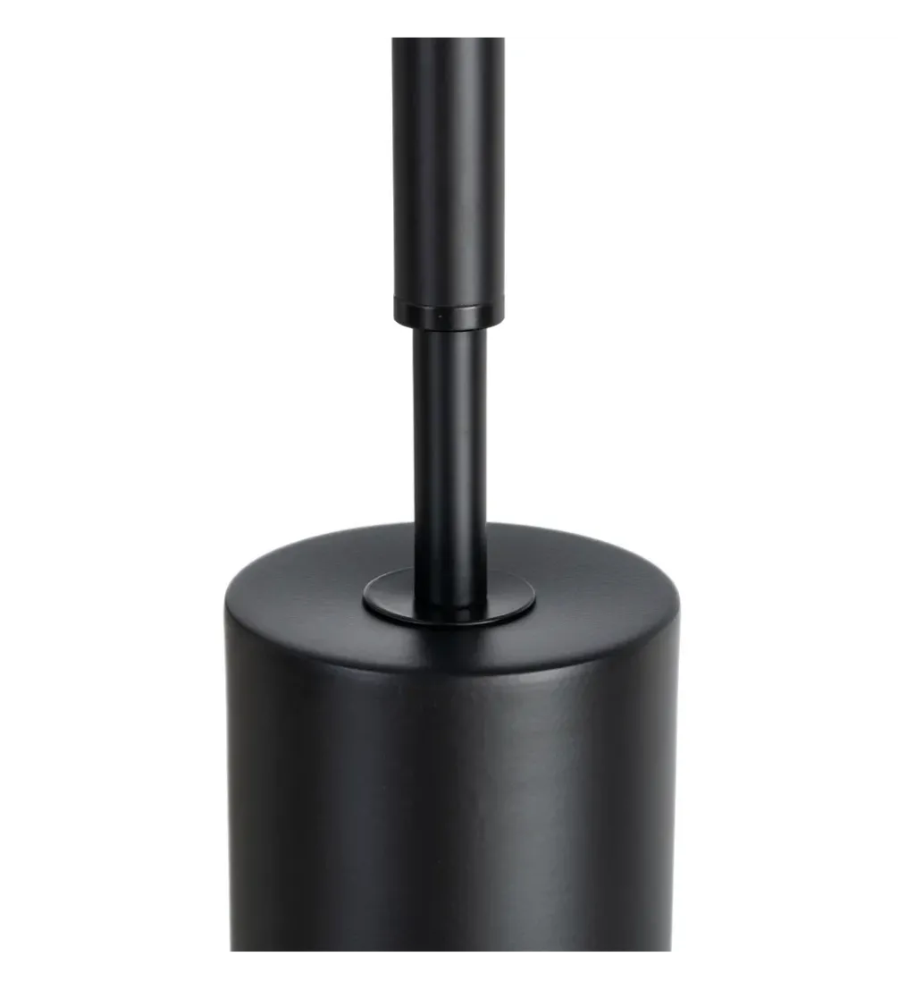 Lampa stołowa KESAMON 65 cm czarnobiała
