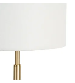 Lampa stołowa KESAMON 65 cm złotobiała