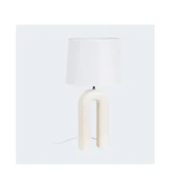 Lampa stołowa LACADO kremowa