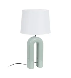 Lampa stołowa LACADO zielona