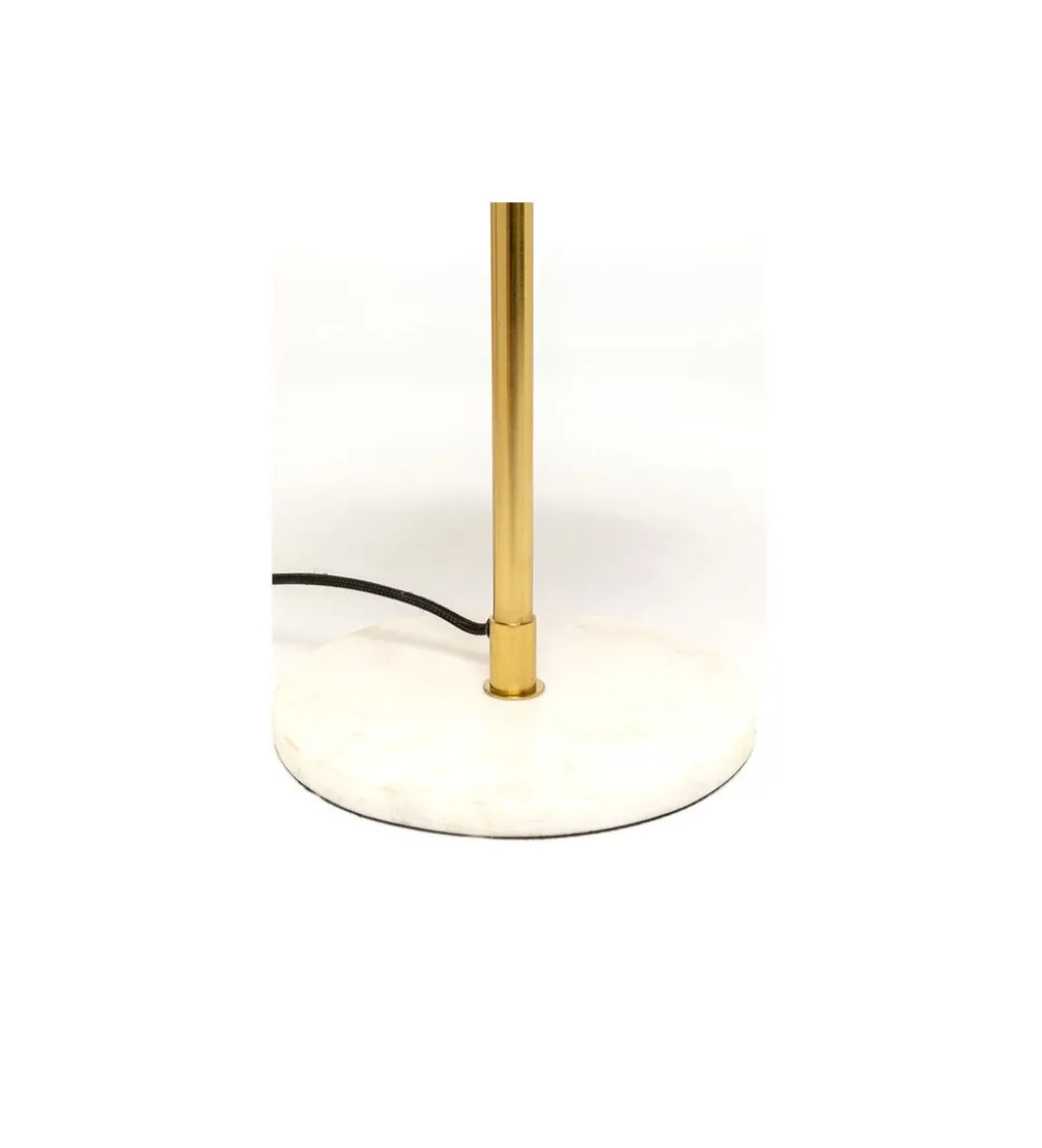 Lampa stołowa LIA 50 cm złota różowa