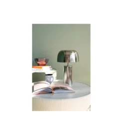 Lampa stołowa LOUNGRY 38 cm srebrna