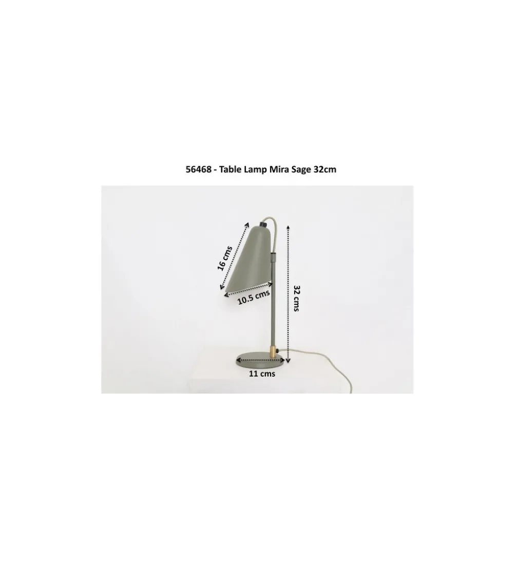 Lampa stołowa MIRA SAGE 32 cm