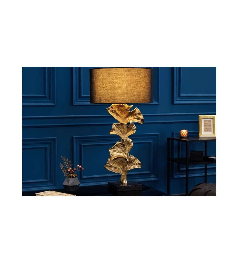 Lampa stołowa Morella 70 cm złota
