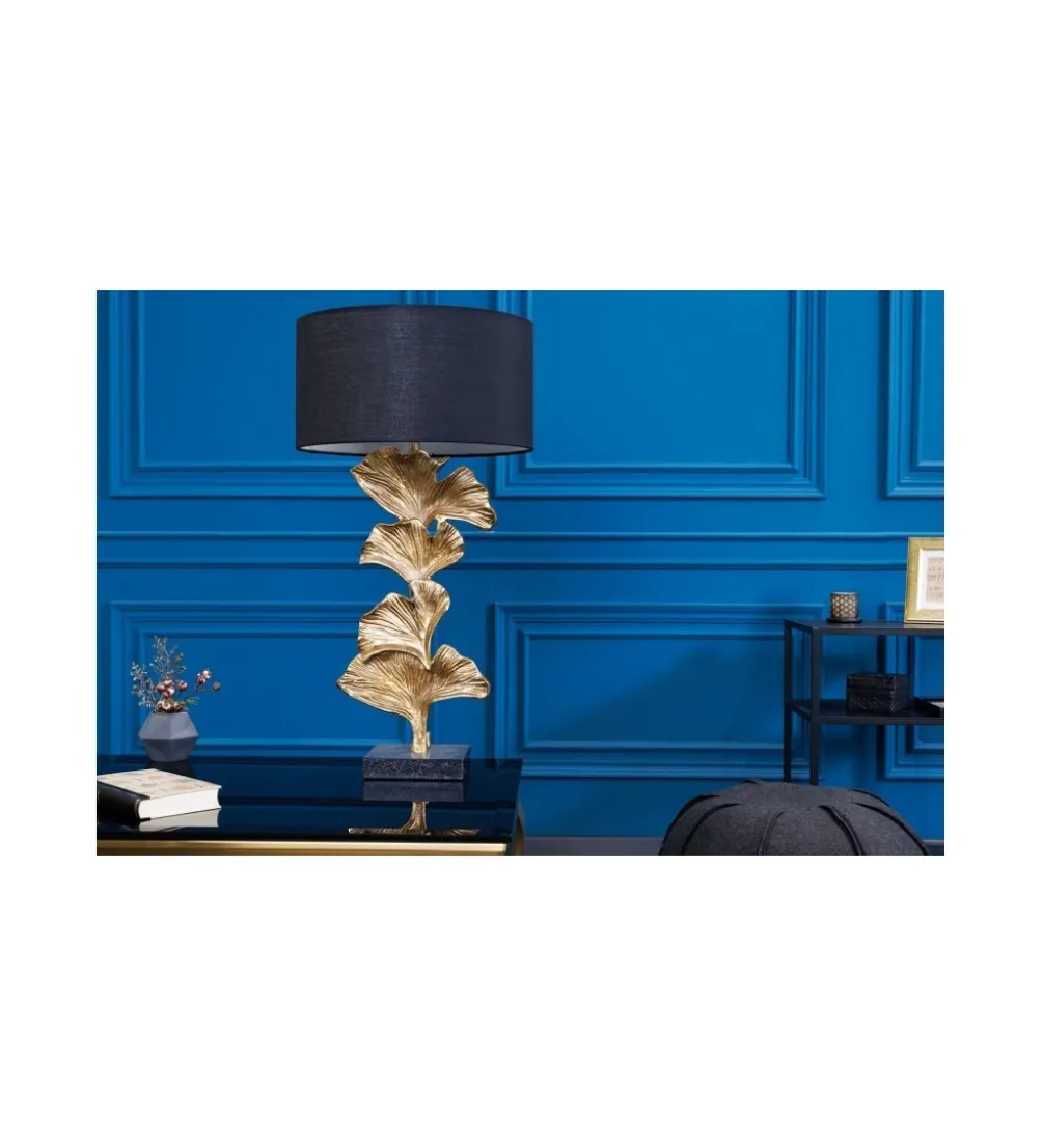 Lampa stołowa Morella 70 cm złota