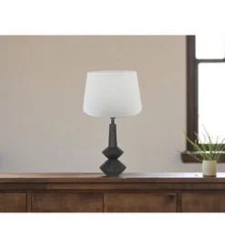 Lampa stołowa MURRAY 35 cm czarna