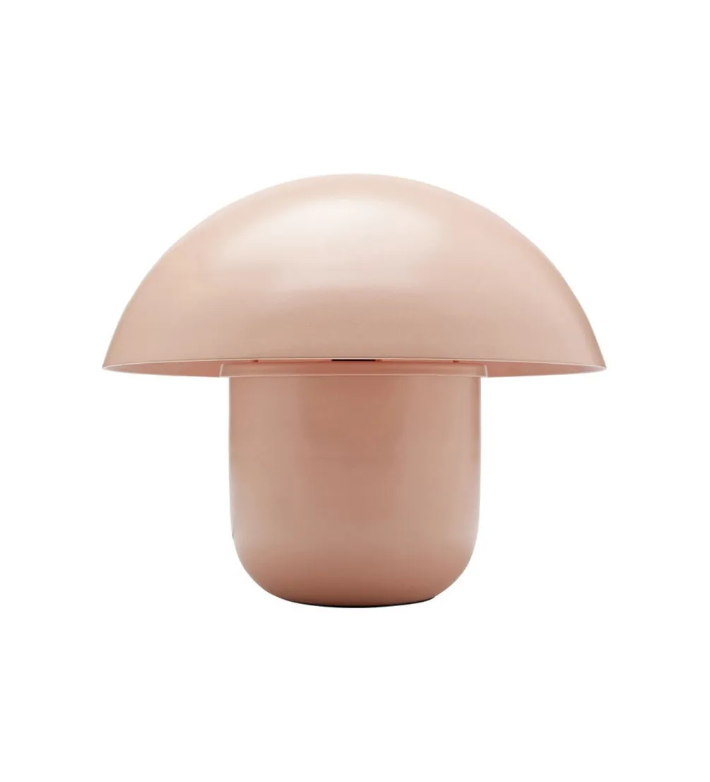 Lampa stołowa MUSHROOM 27 cm brzoskwiniowa