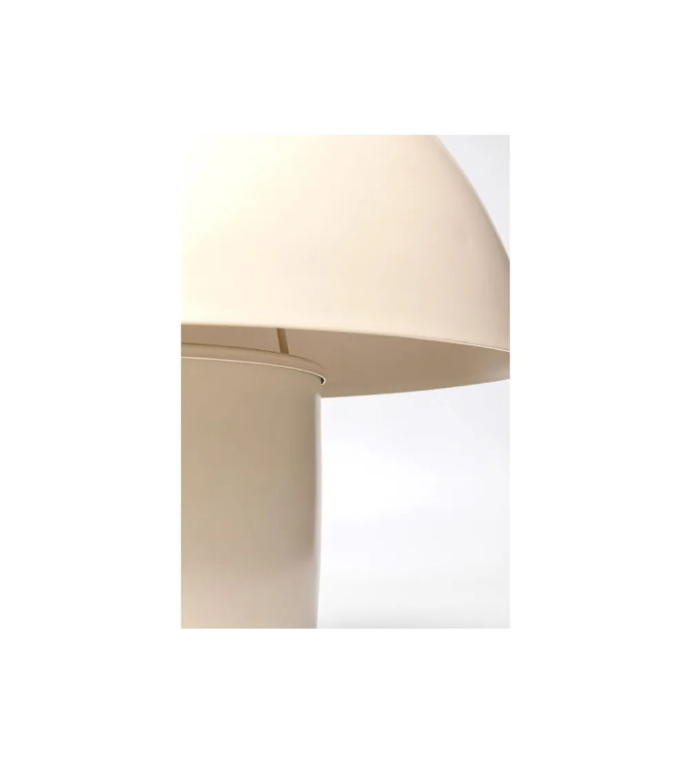 Lampa stołowa MUSHROOM 44 cm beżowa