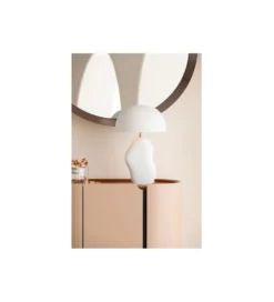 Lampa stołowa NUBE 48 cm biała