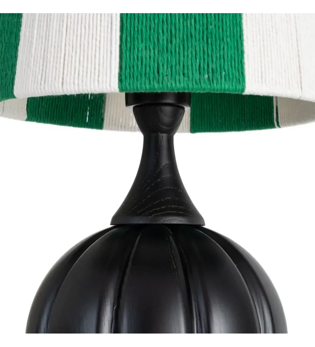 Lampa stołowa OPANEM 47 cm czarna