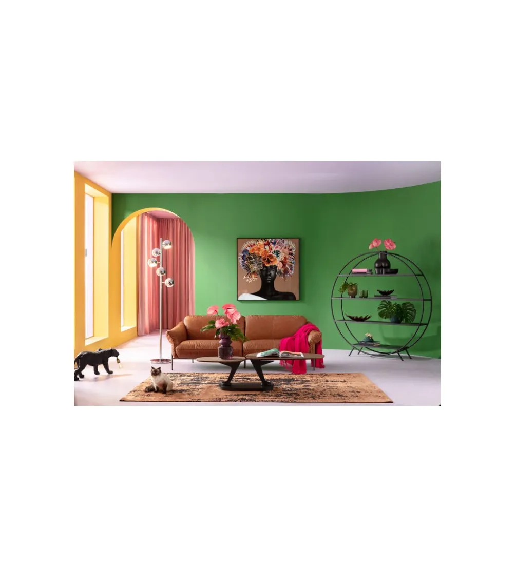 Lampa stołowa PANTERA 40 cm czarna